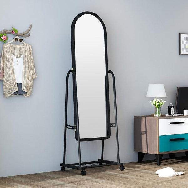 Dressing Mirror bedroom full-length clothing store large fitting mirror home mobile floor simple dressing mirror