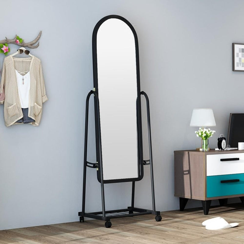 Dressing Mirror bedroom full-length clothing store large fitting mirror home mobile floor simple dressing mirror