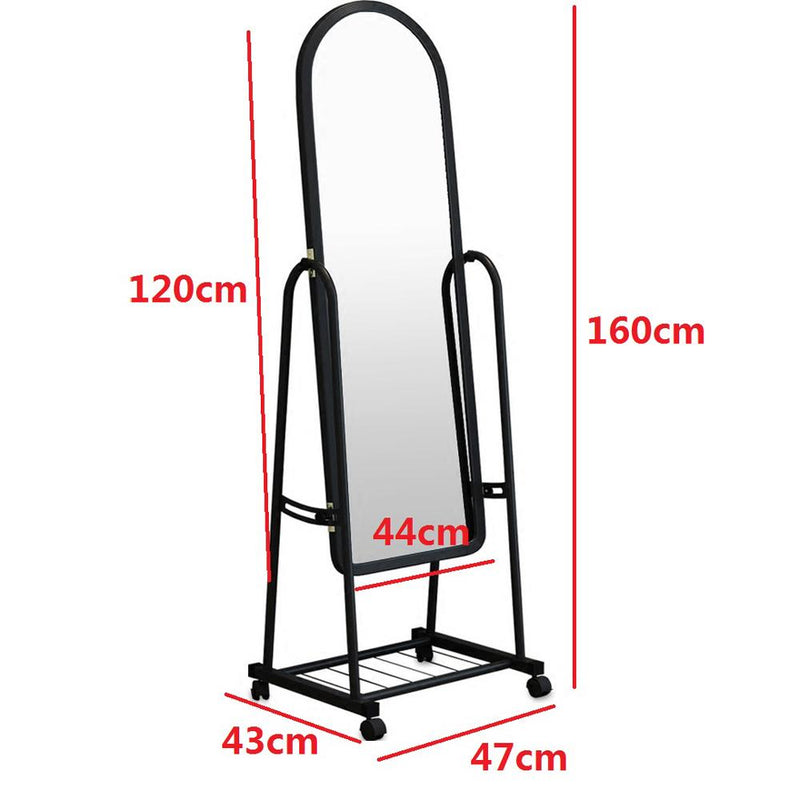 Dressing Mirror bedroom full-length clothing store large fitting mirror home mobile floor simple dressing mirror