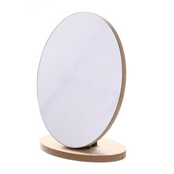 Wood stand Table Makeup Mirror Cosmetic Desktop Makeup MirrorS Beauty Dressing MirrorS Student Dormitory Book Mirror
