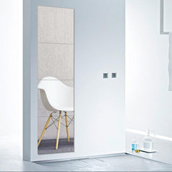 4Pcs 22*22cm Durable Removable Dressing Mirror Wall Stickers Full Length Mirror Living Room/Kids Bedroom For Home Decor