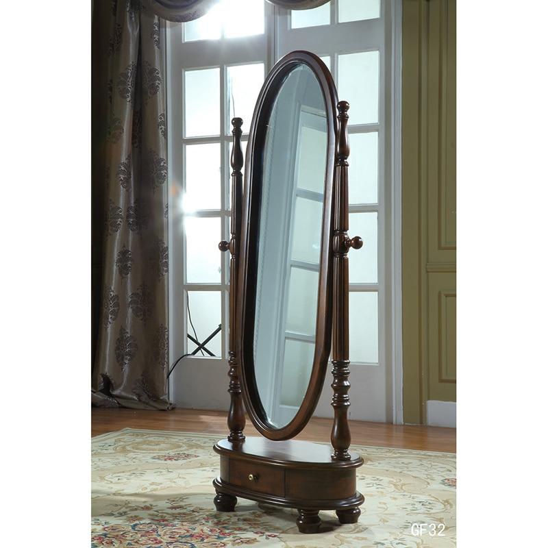 Durable removable vanity mirror full length swing mirror living room bedroom home
