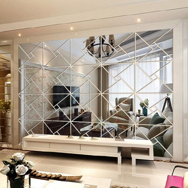 DIY decorative mirror wall stickers environmentally friendly high-quality living room bedroom decorative mirror