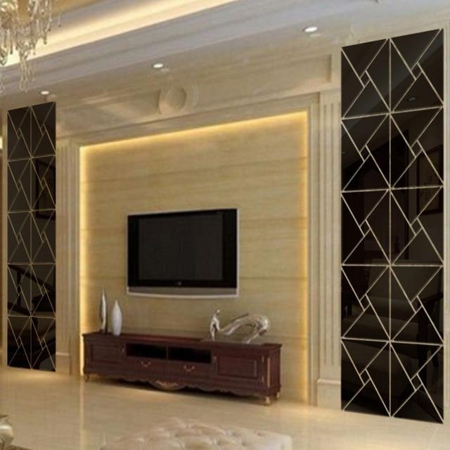DIY decorative mirror wall stickers environmentally friendly high-quality living room bedroom decorative mirror
