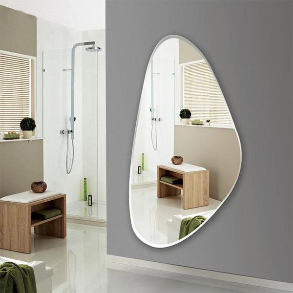 Frameless fitting mirror bedroom decoration mirror wall hanging full-length mirror entrance floor mirror wx8231137
