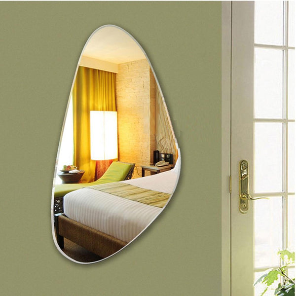 Frameless fitting mirror bedroom decoration mirror wall hanging full-length mirror entrance floor mirror wx8231137