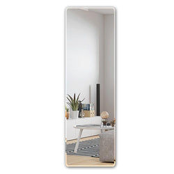 Floor mirror full-length dressing mirror wall hanging paste simple frameless mirror bedroom wardrobe fitting mirror