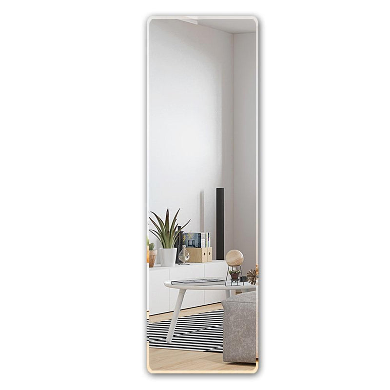 Floor mirror full-length dressing mirror wall hanging paste simple frameless mirror bedroom wardrobe fitting mirror